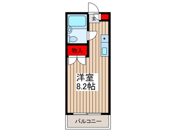 ネオコ－ポ２の物件間取画像